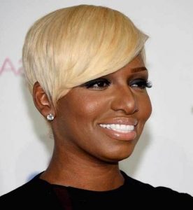 Short Blonde Haircuts For Black Females2